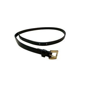 Tommy Hilfiger Shiny Belt Size 6 Black